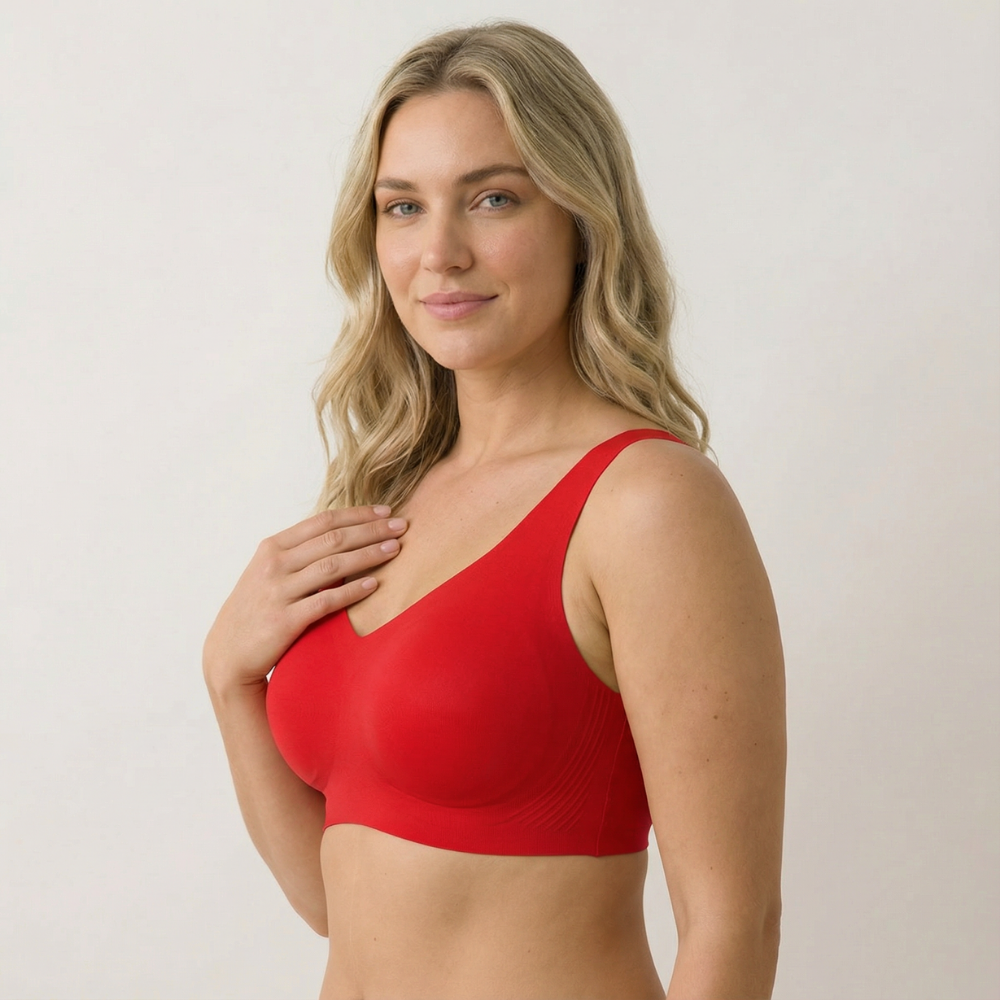 Lifting Wire-Free Antibacterial Jelly Bra