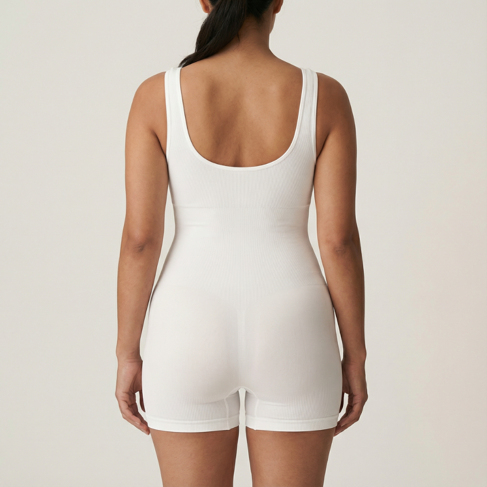 Square Neck Shapewear Jumpsuit