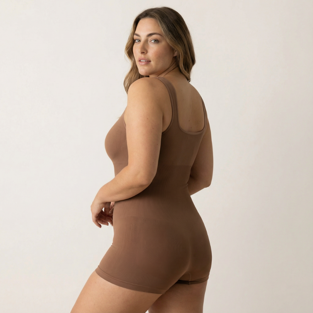 Square Neck Shapewear Jumpsuit