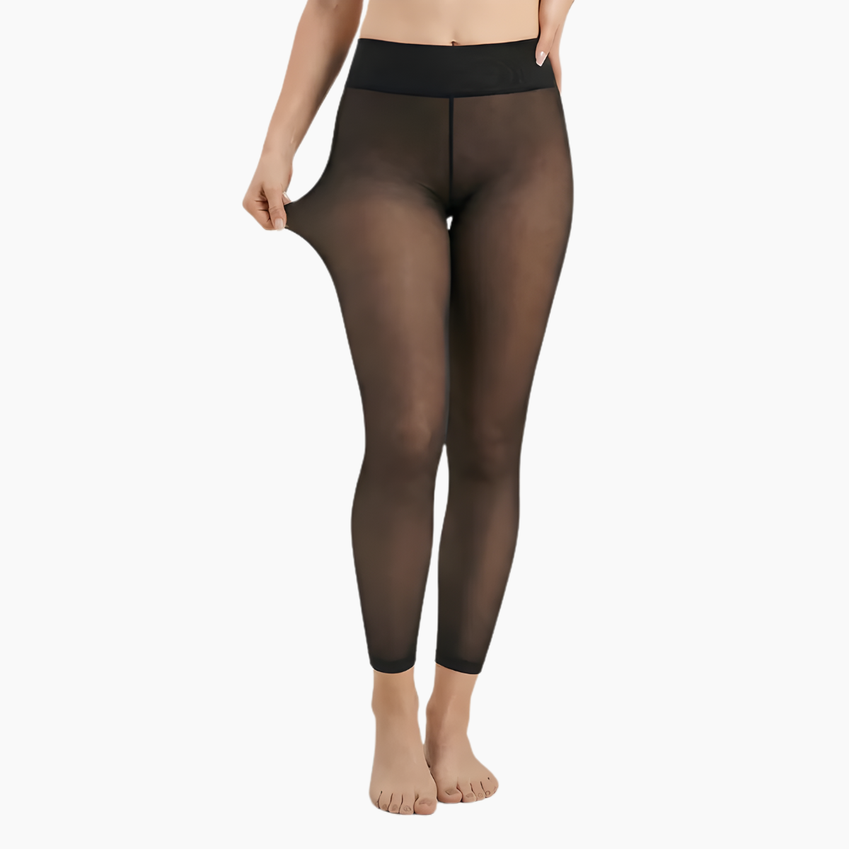 Translucent Fleece Lined Tights