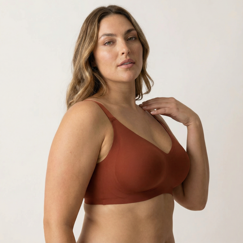 Seamless Soft Comfort Jelly Strip Wireless Bra