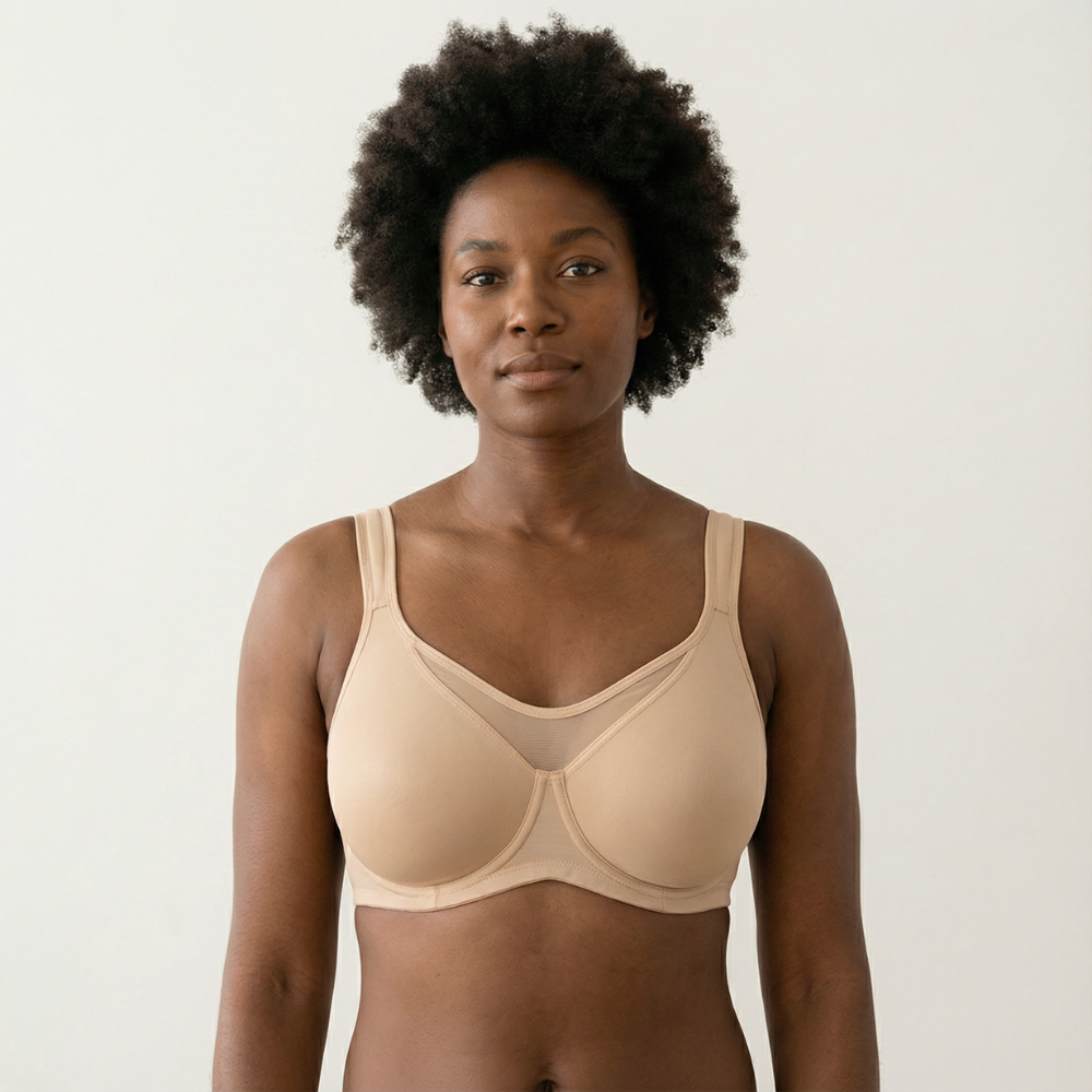 Plus Size Cooling Full Coverage Minimizer Bra