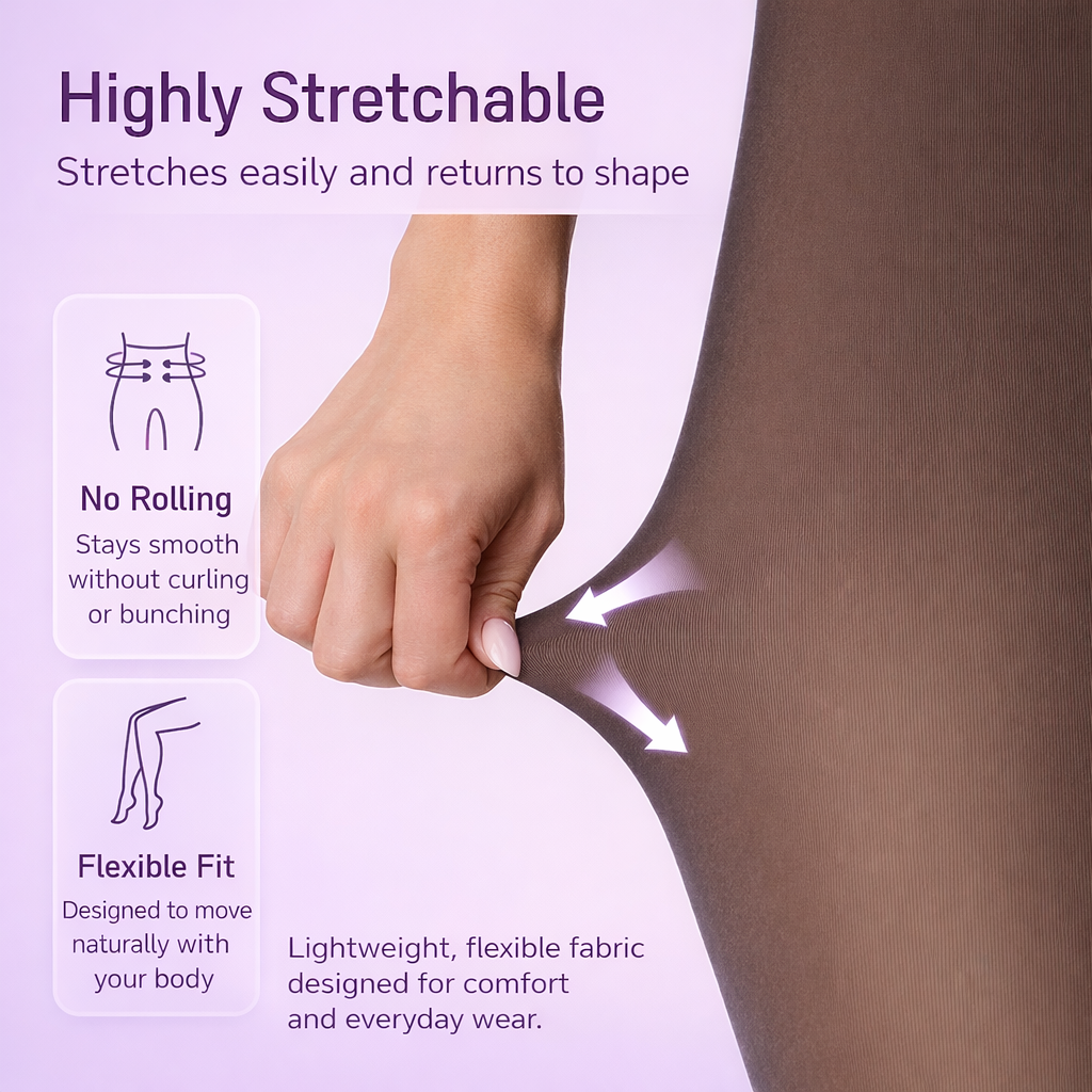 Translucent Fleece Lined Tights