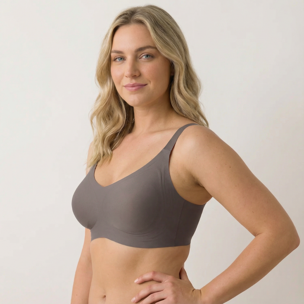 Seamless Soft Comfort Jelly Strip Wireless Bra