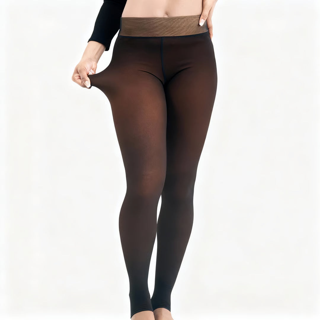 Translucent Fleece Lined Tights